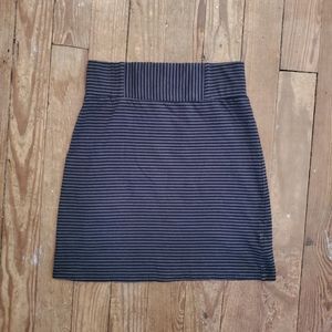Brooklyn industries striped jersey skirt